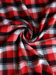 Load image into Gallery viewer, Red Plaid | Seawool Heavy Flannel | Robert Kaufman