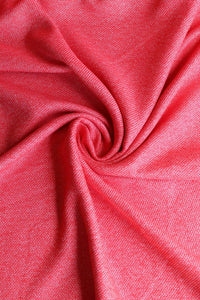 Red | Seawool Highlands Tweed Flannel | Robert Kaufman