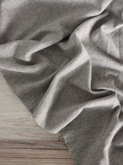 Load image into Gallery viewer, Heather Gray 2x2 Rib Tencel Spandex