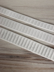 Load image into Gallery viewer, White Non-Roll Elastic