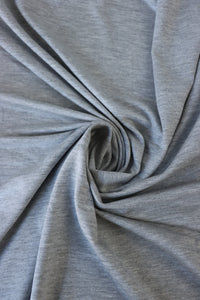 Heather Gray Our Favorite Rayon Spandex Jersey