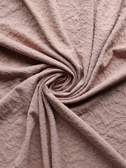 Load image into Gallery viewer, Rustic Taupe Abstract Floral Jacquard Knit