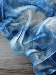 Load image into Gallery viewer, Clear Skies Ahead Tie Dye Yummy Rib Knit