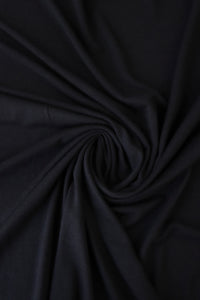 Black Our Favorite Rayon Spandex Jersey