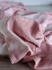 Load image into Gallery viewer, Pink Dogwood Tie Dye Yummy Rib Knit