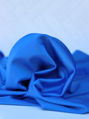 Load image into Gallery viewer, K-Deer Azure Blue Shiny Athletic Nylon/Spandex Tricot