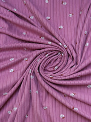 Load image into Gallery viewer, Rosie on Mauve Yummy 8x3 Rib Knit