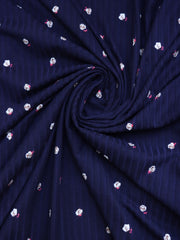 Load image into Gallery viewer, Rosie on Navy Yummy 8x3 Rib Knit