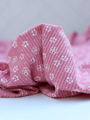 Load image into Gallery viewer, Lyra on Mauve Yummy 4x2 Rib Knit