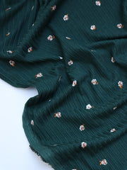 Load image into Gallery viewer, Rosie on Hunter Green Yummy 8x3 Rib Knit