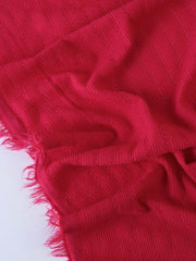Load image into Gallery viewer, Cherry Red Bahia Rib Knit