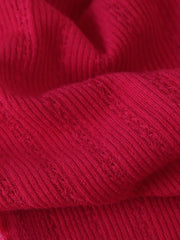 Load image into Gallery viewer, Cherry Red Bahia Rib Knit