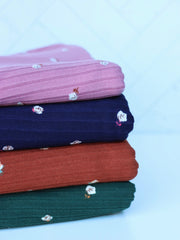 Load image into Gallery viewer, Rosie on Hunter Green Yummy 8x3 Rib Knit