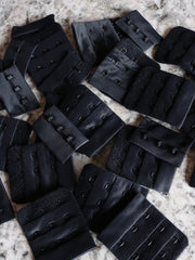 Load image into Gallery viewer, New Black Bra Hook & Eye Back Closure 3x3, 1.75"