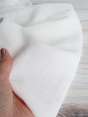 Load image into Gallery viewer, 4YD 18IN REMNANT; Off White Textured Stripe Rayon