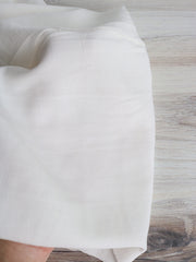 Load image into Gallery viewer, 4YD 18IN REMNANT; Off White Textured Stripe Rayon