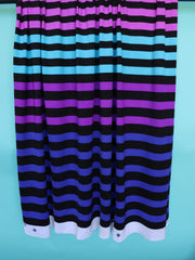 Load image into Gallery viewer, Orchid/Aqua/Purple/Indigo K-Deer Signature Stripe Athletic Nylon/Spandex