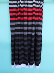 Load image into Gallery viewer, Cloud/Red/Silver/Lead K-Deer Signature Stripe Athletic Nylon/Spandex