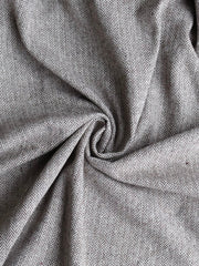 Load image into Gallery viewer, Brown & Ivory Mini Herringbone Wool Coating