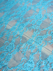 Load image into Gallery viewer, Turquoise Stretch Lace