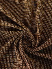 Load image into Gallery viewer, Gold Dazzling Lurex Cube Poly Spandex