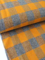 Load image into Gallery viewer, Gray/Gold Buffalo Check | Mammoth Flannel | Robert Kaufman