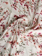 Load image into Gallery viewer, Irina (Rose) On Ivory Yummy Rib Knit