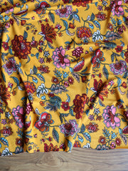 Load image into Gallery viewer, Naomi on Mustard Double Brushed Poly