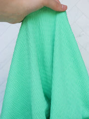 Load image into Gallery viewer, Bright Mint Smocked Jersey Knit