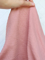 Load image into Gallery viewer, Mauve Smocked Jersey Knit