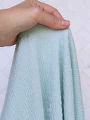 Load image into Gallery viewer, Pastel Mint Smocked Jersey Knit