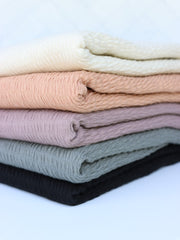 Load image into Gallery viewer, Mocha Smocked Jersey Knit