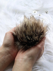 Load image into Gallery viewer, Large 6" Faux Fur Pom-Pom