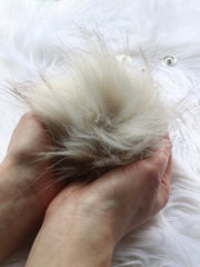 Load image into Gallery viewer, Large 6" Faux Fur Pom-Pom