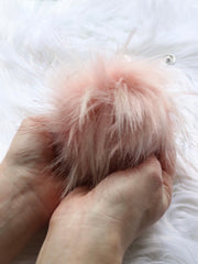 Load image into Gallery viewer, Large 6" Faux Fur Pom-Pom