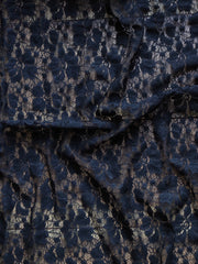 Load image into Gallery viewer, Black Floral Lace