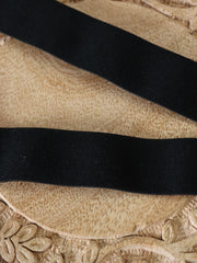 Load image into Gallery viewer, K-Deer 1" Black Elastic | Plush & Brief