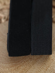 Load image into Gallery viewer, K-Deer 1" Black Elastic | Plush & Brief