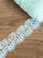 Load image into Gallery viewer, Light Mint 1.5" Wide Venice Trim