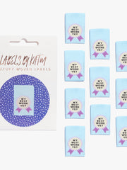 Load image into Gallery viewer, "My Best Work Yet" Woven Labels | Pack of 10 | Kylie And The Machine