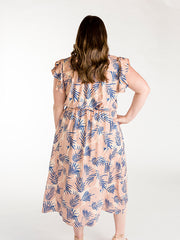 Load image into Gallery viewer, Orchid Midi Dress | Chalk + Notch Patterns