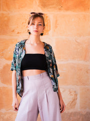 Load image into Gallery viewer, Orchid Lilac Linen Viscose | See You At Six | By The Half Yard