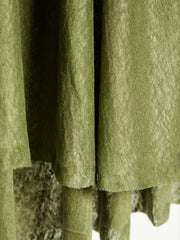 Load image into Gallery viewer, Olive Green Fine Linen Knit | Mind The Maker | By The Half Yard