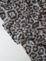 Load image into Gallery viewer, Gray Max Alpaca Soft Brushed Sweater Knit