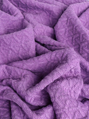 Load image into Gallery viewer, Clematis Interwoven Squares Quilted Knit | By The Half Yard