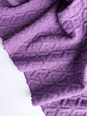 Load image into Gallery viewer, Clematis Interwoven Squares Quilted Knit | By The Half Yard