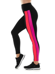 Load image into Gallery viewer, K-Deer Hot Coral Shiny Athletic Nylon/Spandex Tricot