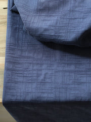 Load image into Gallery viewer, Blueberry TENCEL™ Stretchy Grunge Jacquard | meetMILK | By The Half Yard