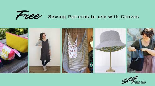 Free Sewing Patterns to use with Canvas Fabric