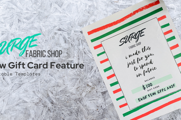 New Gift Card Feature